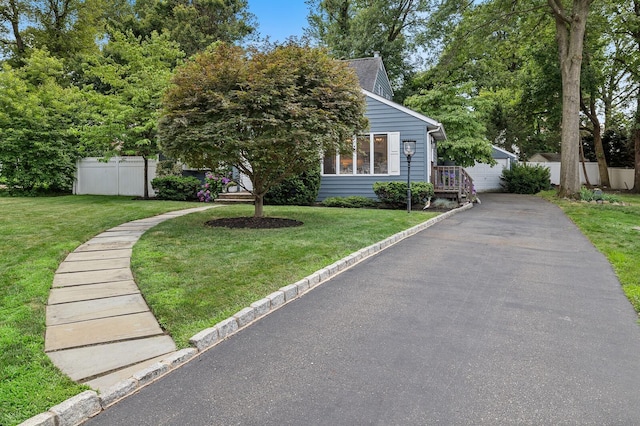 11 Dean Ct, Rutherford, NJ 07070 - view of front facade featuring an outbuilding and a detached garage