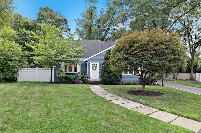 11 Dean Ct, Rutherford, NJ 07070 - view of property hidden behind natural elements featuring a shingled roof