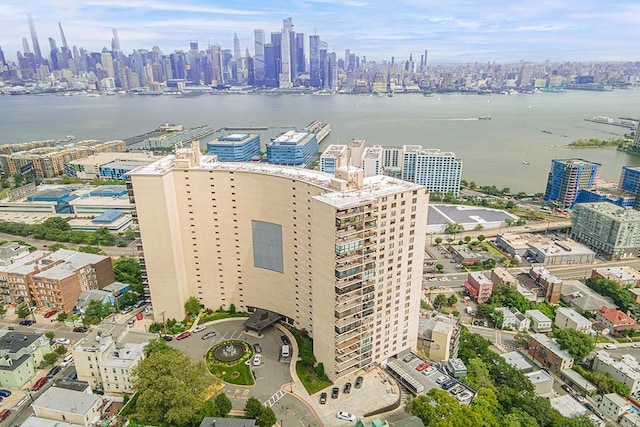 380 Mountain Rd Unit 210, Union City, NJ 07087 - aerial view with a view of city and a water view