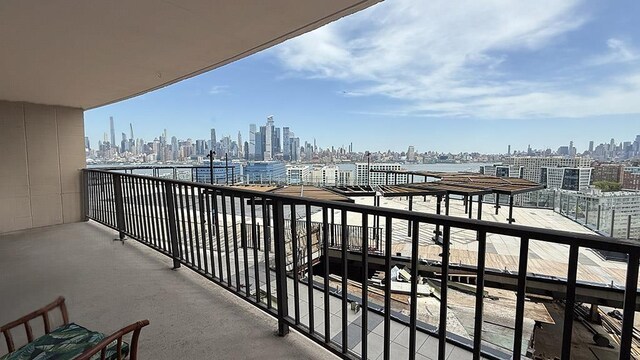 380 Mountain Rd Unit 210, Union City, NJ 07087 - balcony with a view of city