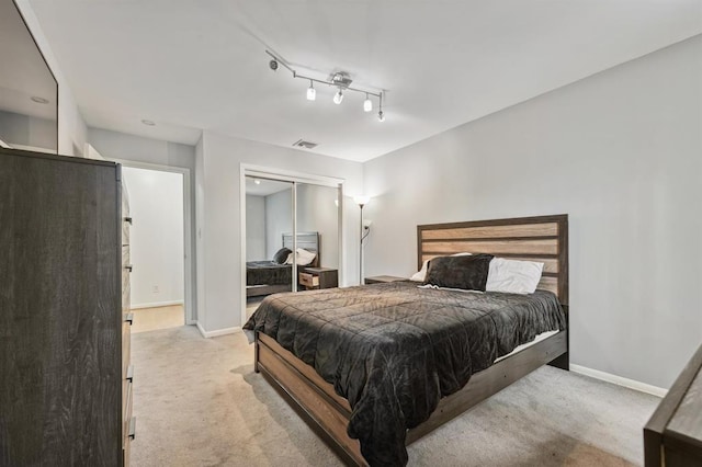 603 55th St Unit 210, West New York, NJ 07093 - bedroom featuring carpet floors and a closet