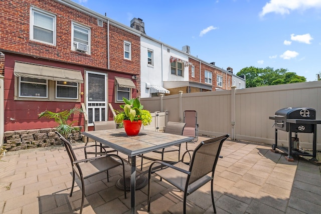 12 Egan Ct, Bayonne, NJ 07002 - view of patio / terrace featuring outdoor dining area and area for grilling