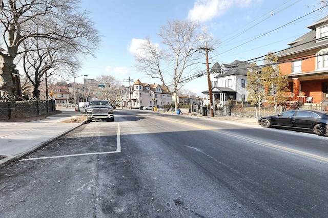 view of street