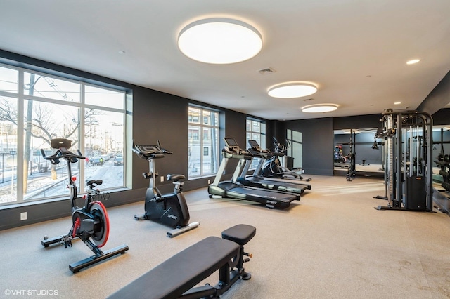 425 3rd St Unit 318, Jersey City, NJ 07302 - view of exercise room