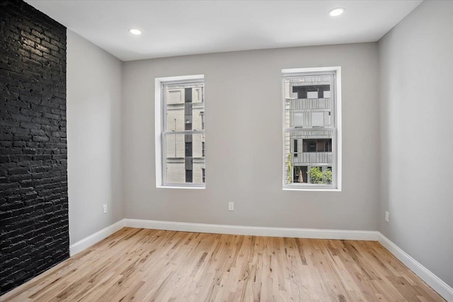 159 14th St Unit 4R, Hoboken, NJ 07030 - unfurnished room featuring wood finished floors and recessed lighting