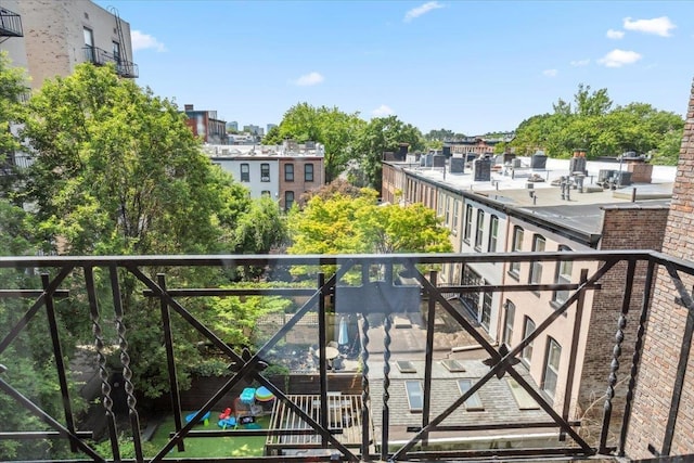 159 14th St Unit 4R, Hoboken, NJ 07030 - view of balcony