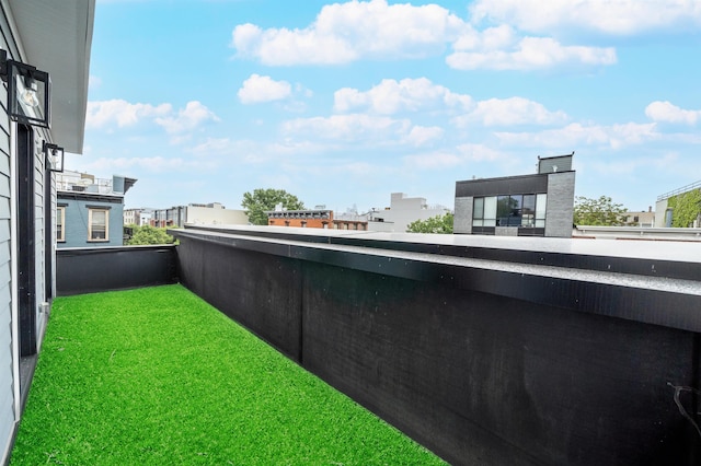 90 Monroe St Unit 2, Hoboken, NJ 07030 - view of yard with a balcony