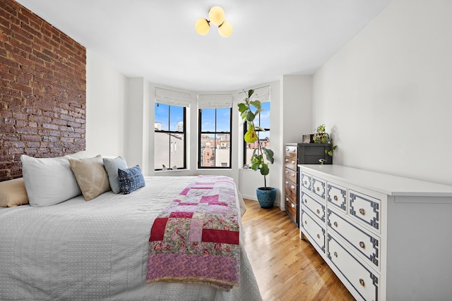 118 Clinton St Unit 7, Hoboken, NJ 07030 - bedroom featuring light wood-style floors