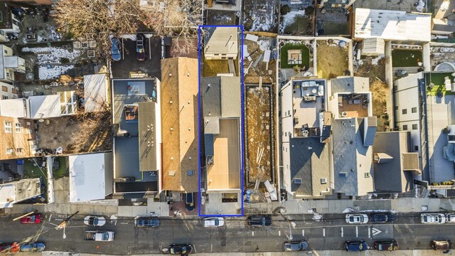 13 Manhattan Ave Unit 1, Jersey City, NJ 07307 - aerial view of property's location featuring property boundaries highlighted
