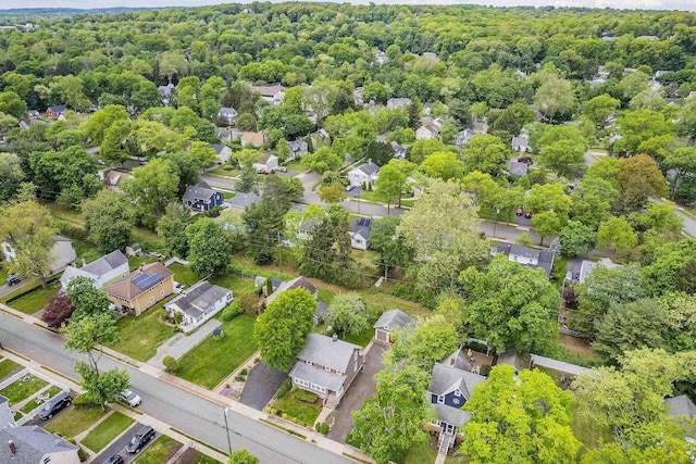 468 Van Buren St, Ridgewood, NJ 07450 - aerial perspective of suburban area