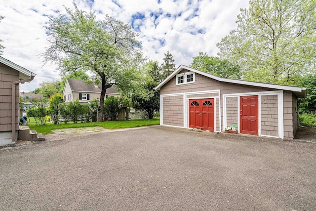 468 Van Buren St, Ridgewood, NJ 07450 - view of detached garage