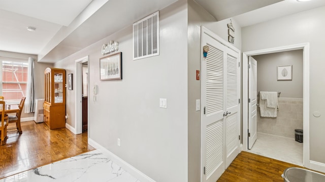 4401 Park Ave Unit 2B, Union City, NJ 07087 - corridor with baseboards