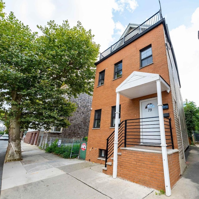 79 Vroom St Unit 1, Jersey City, NJ 07306 - view of front of home with brick siding
