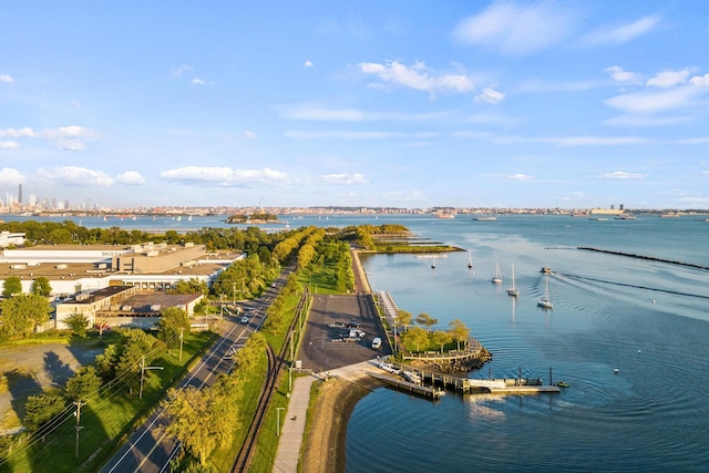 300 Communipaw Ave Unit 11, Jersey City, NJ 07304 - drone / aerial view of a nearby body of water
