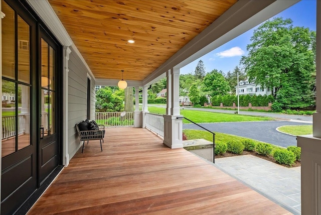 180 Union St, Montclair, NJ 07042 - view of wooden porch