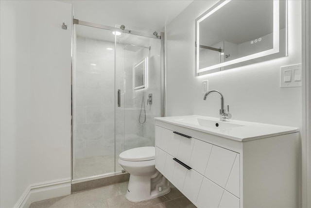 180 Union St, Montclair, NJ 07042 - bathroom featuring vanity and a stall shower