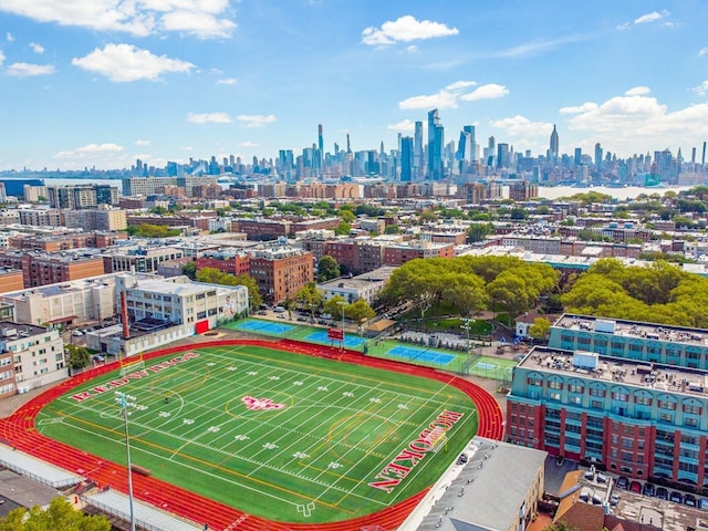 1500 Hudson St Unit 7U, Hoboken, NJ 07030 - aerial view of skyline