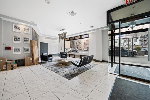 75 Liberty Ave Unit E13, Jersey City, NJ 07306 - building lobby featuring recessed lighting