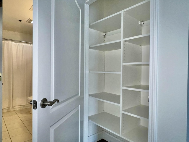 view of pantry