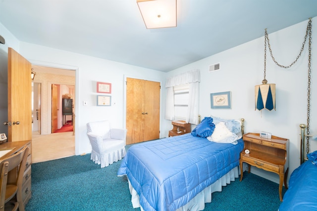 166 W 37th St, Bayonne, NJ 07086 - bedroom with carpet flooring and a closet