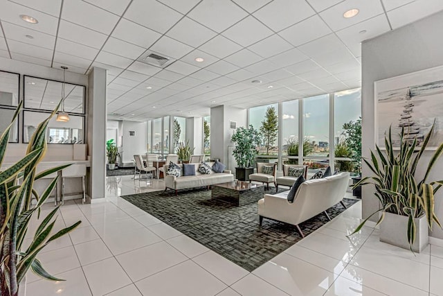 2 2nd St Unit 3805-1, Jersey City, NJ 07302 - common area with recessed lighting