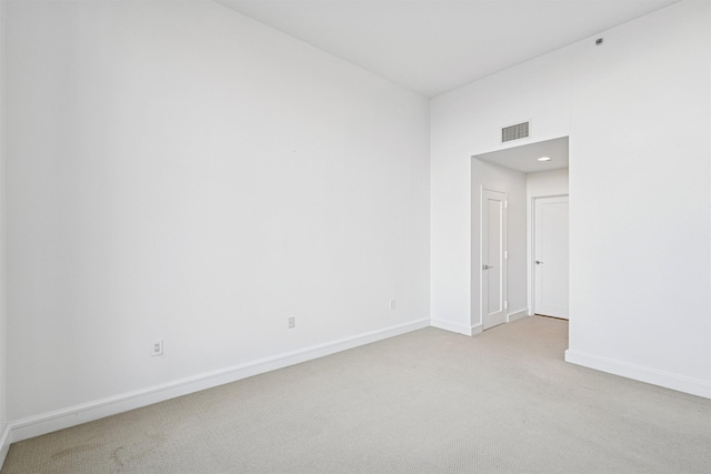 8100 River Rd Unit 0107, North Bergen, NJ 07047 - spare room with light colored carpet and baseboards