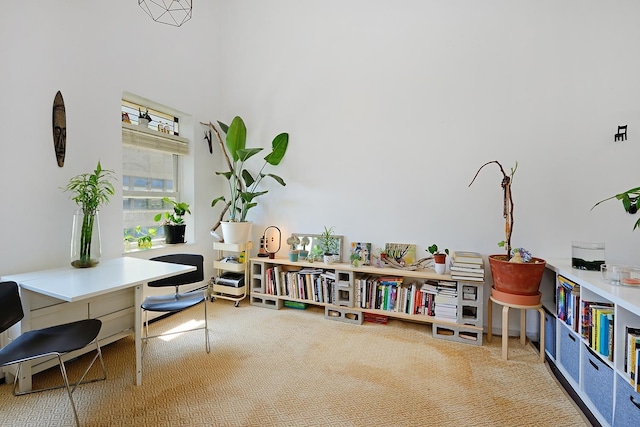 212 9th St Unit 4B, Jersey City, NJ 07302 - home office with carpet flooring