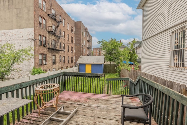 509 81st St, North Bergen, NJ 07047 - view of deck