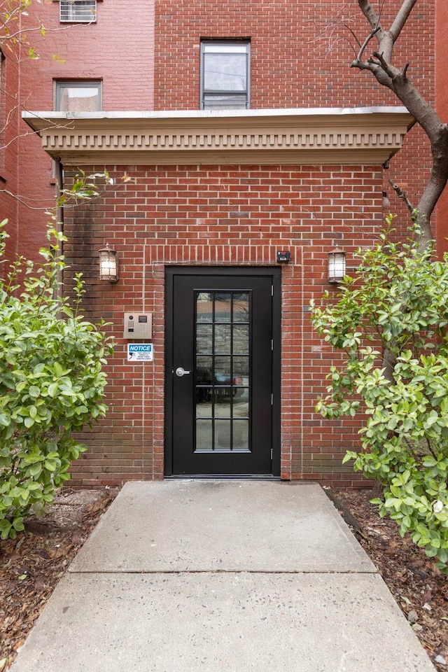 263 10th St Unit 2D, Jersey City, NJ 07302 - entrance to property with brick siding