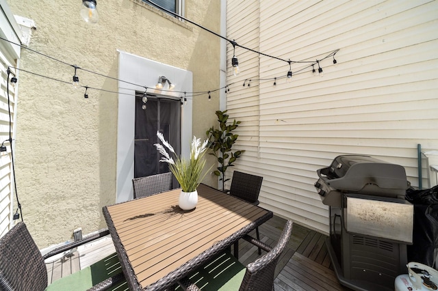 78 Madison St Unit 2, Hoboken, NJ 07030 - deck featuring grilling area and outdoor dining area