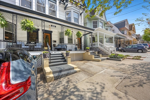 138 Kensington Ave Unit 3, Jersey City, NJ 07304 - exterior space with covered porch