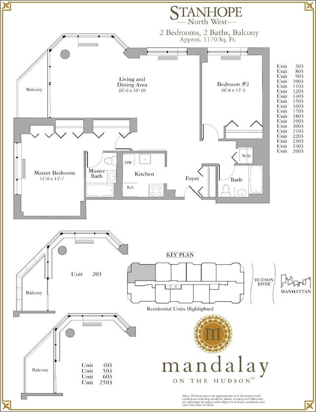 20 2nd St Unit 503, Jersey City, NJ 07302 - view of floor plan / room layout