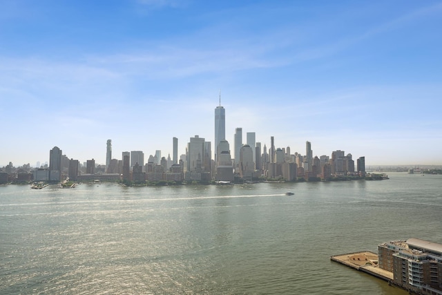 2 2nd St Unit 3103, Jersey City, NJ 07302 - view of city skyline featuring a large body of water