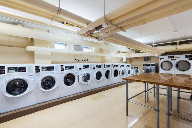 10 Huron Ave Unit 17F, Jersey City, NJ 07306 - community laundry with independent washer and dryer