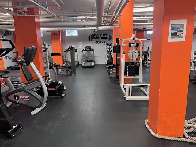 10 Huron Ave Unit 17F, Jersey City, NJ 07306 - view of workout area