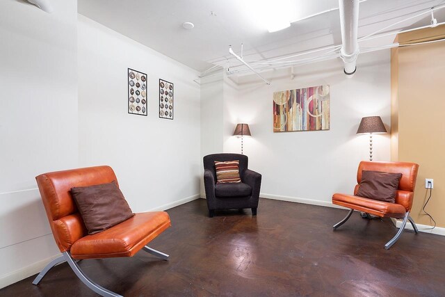 10 Huron Ave Unit 17F, Jersey City, NJ 07306 - sitting room with baseboards