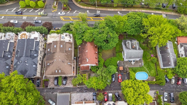 1208 River Rd, Edgewater, NJ 07020 - aerial view with a residential view
