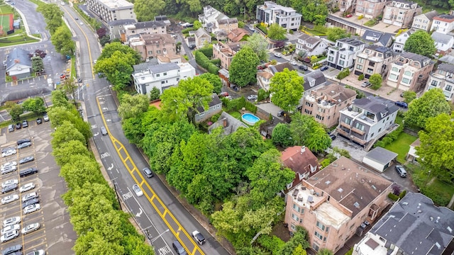 1208 River Rd, Edgewater, NJ 07020 - birds eye view of property with a residential view