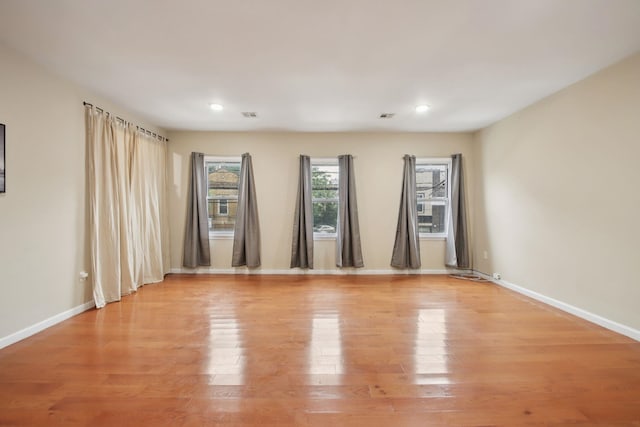 1160 Summit Ave Unit 2, Jersey City, NJ 07307 - unfurnished room featuring light wood finished floors and recessed lighting
