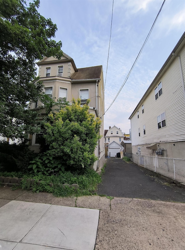 137 76th St, North Bergen, NJ 07047 - view of property exterior featuring stucco siding