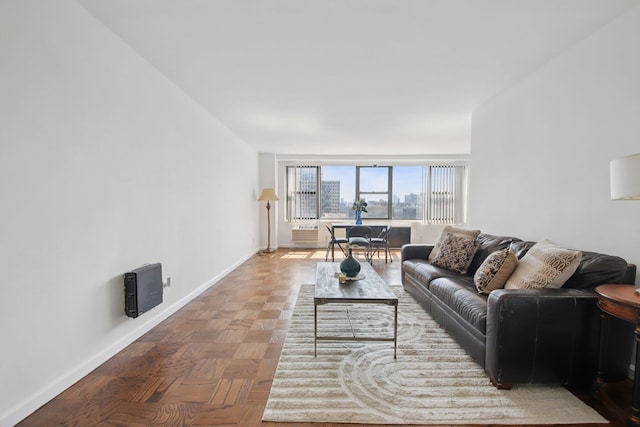 10 Huron Ave Unit 11D, Jersey City, NJ 07306 - living area with baseboards