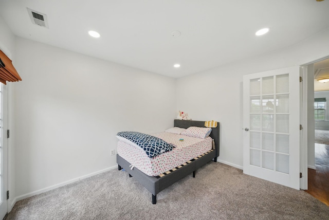 28 Creekside Ct Unit 28, Secaucus, NJ 07094 - carpeted bedroom featuring recessed lighting and baseboards