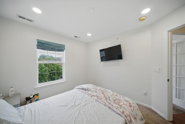 28 Creekside Ct Unit 28, Secaucus, NJ 07094 - bedroom with carpet floors, baseboards, and recessed lighting