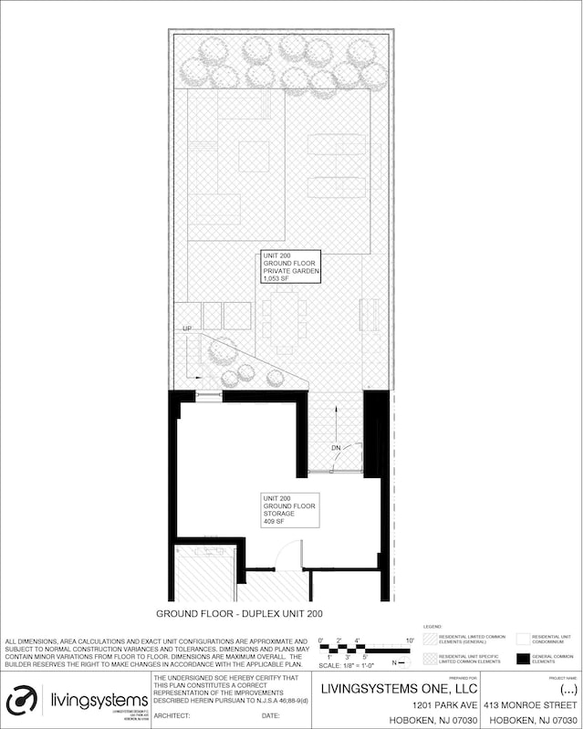 413 Monroe St Unit 200, Hoboken, NJ 07030 - home floor plan