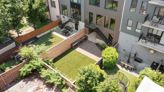 413 Monroe St Unit 200, Hoboken, NJ 07030 - drone / aerial view