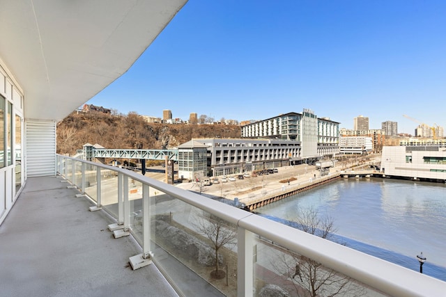 800 Ave At Port Imperial Unit 403, Weehawken, NJ 07086 - balcony featuring a view of city