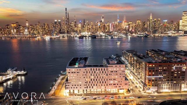 800 Ave At Port Imperial Unit 403, Weehawken, NJ 07086 - aerial view of skyline and a nearby body of water