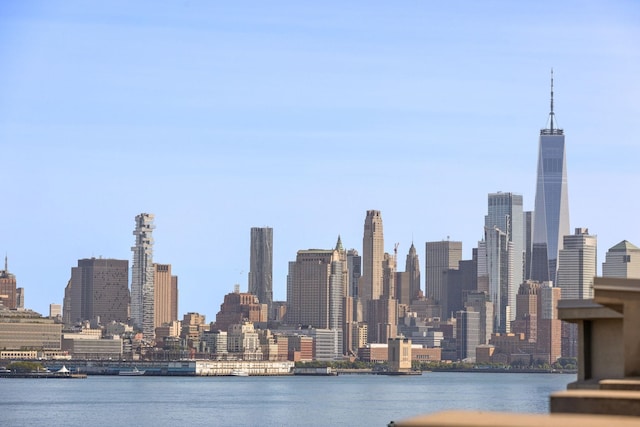 1125 Maxwell Ln Unit 654, Hoboken, NJ 07030 - skyline view featuring a large body of water
