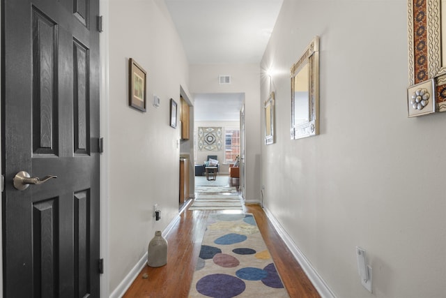 187 Wayne St Unit C405, Jersey City, NJ 07302 - corridor featuring wood finished floors
