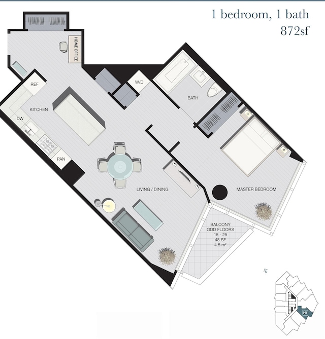 77 Hudson St Unit 1408, Jersey City, NJ 07302 - photo 9